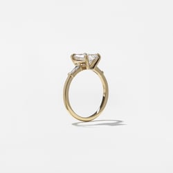 Trey Emerald-Cut in 14k Yellow Gold – view 5 thumbnail