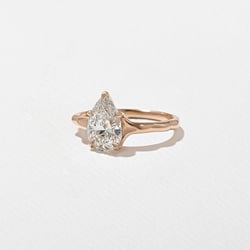 Sloan Pear in 14k Rose Gold – view 2 thumbnail