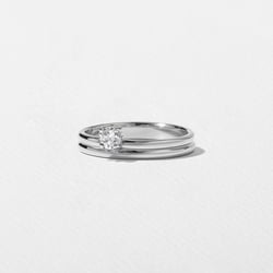 Serra Round in Platinum – view 2 thumbnail
