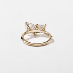Vivi Pear and Princess in 14k Yellow Gold – view 4 thumbnail