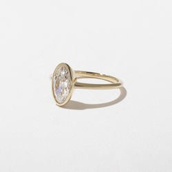 Bailey Antique Oval in 18k Yellow Gold – view 2 thumbnail