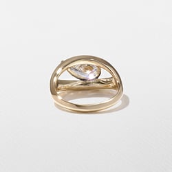 Monroe Pear in 14k Yellow Gold – view 4 thumbnail