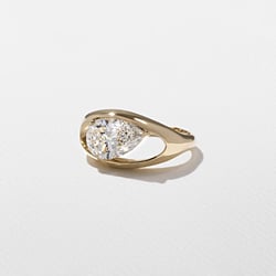Monroe Pear in 14k Yellow Gold – view 2 thumbnail