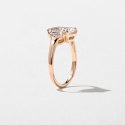 Blair Radiant in 14k Rose Gold – view 5 thumbnail