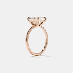 Grace Antique Cushion in 14k Rose Gold – view 5 thumbnail