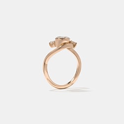 Gemma Oval in 14k Rose Gold – view 5 thumbnail