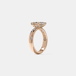 Skylar Marquise in 14k Rose Gold – view 5 thumbnail