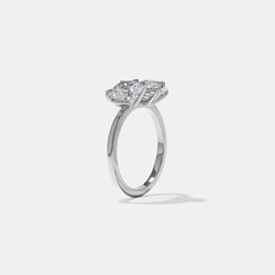 Vivi Grand Oval and Asscher in Platinum – view 5 thumbnail