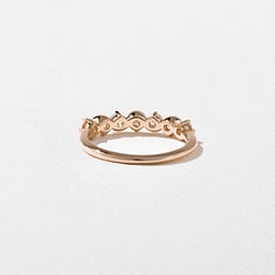 Wave in 14k Rose Gold – view 3 thumbnail