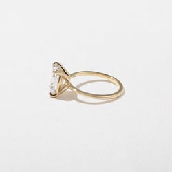 Grace Antique Cushion in 14k Yellow Gold – view 3 thumbnail