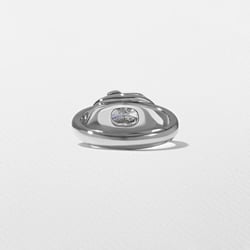 Gaia Cushion-Cut in 14k White Gold – view 4 thumbnail