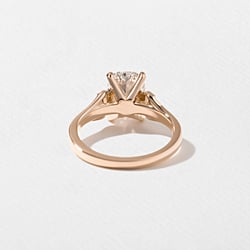 Cleo Cushion in 14k Rose Gold – view 4 thumbnail