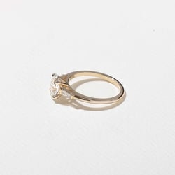 Eve Oval in 14k Yellow Gold – view 3 thumbnail