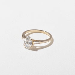 Eve Oval in 14k Yellow Gold – view 2 thumbnail