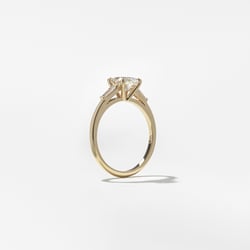 Eve Oval in 14k Yellow Gold – view 5 thumbnail