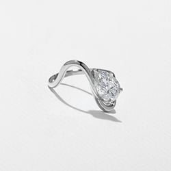 Stella Grand Pear in 14k White Gold – view 3 thumbnail
