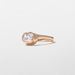 Gaia Cushion-Cut in 14k Rose Gold – view 2 thumbnail