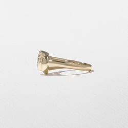 Gaia Round in 14k Yellow Gold – view 3 thumbnail