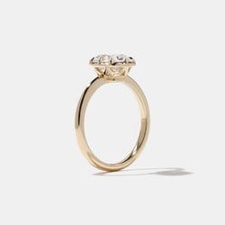 Daphne Antique Round in 14k Yellow Gold – view 5 thumbnail