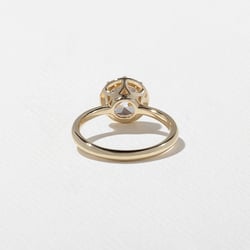 Daphne Antique Round in 14k Yellow Gold – view 4 thumbnail