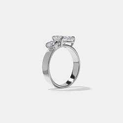 Henri Grand Pear in 18k White Gold – view 5 thumbnail