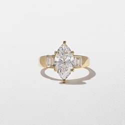 Nova Marquise in 14k Yellow Gold thumbnail
