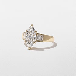 Nova Marquise in 14k Yellow Gold – view 2 thumbnail