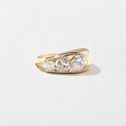 Maeve Pear in 14k Yellow Gold thumbnail