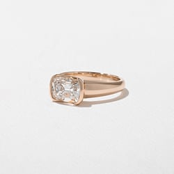 Esme Antique Cushion in 14k Rose Gold – view 2 thumbnail