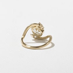 Gemma Oval in 14k Yellow Gold – view 4 thumbnail