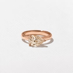 James Champagne Diamond in 14k Rose Gold thumbnail