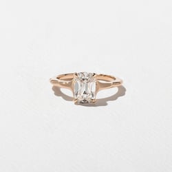 Sloan Antique Cushion in 14k Rose Gold thumbnail