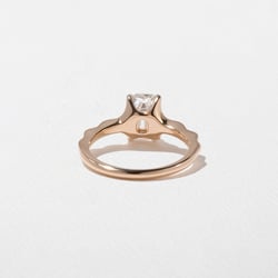 Sloan Antique Cushion in 14k Rose Gold – view 4 thumbnail
