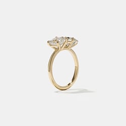 Vivi Grand Pear and Princess in 14k Yellow Gold – view 5 thumbnail