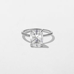 Grace Antique Cushion in Platinum thumbnail