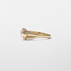 Gaia Pear in 14k Yellow Gold – view 3 thumbnail