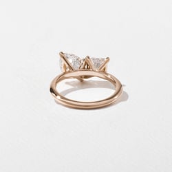 Vivi Pear and Princess in 14k Rose Gold – view 4 thumbnail