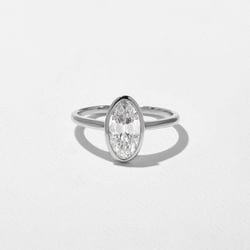 Bailey Antique Oval in Platinum thumbnail