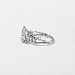 Marni Pear Solitaire in 18k White Gold – view 3 thumbnail
