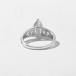 Marni Pear Solitaire in 18k White Gold – view 4 thumbnail
