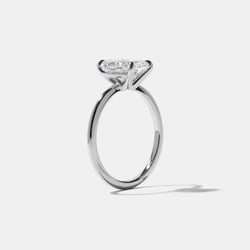 Grace Antique Oval in 14k White Gold – view 5 thumbnail