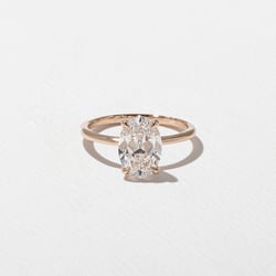 Grace Antique Oval in 14k Rose Gold thumbnail