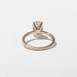 Grace Antique Oval in 14k Rose Gold – view 4 thumbnail