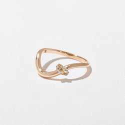 Knot in 14k Rose Gold – view 2 thumbnail