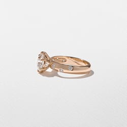 Skylar Round in 14k Rose Gold – view 3 thumbnail