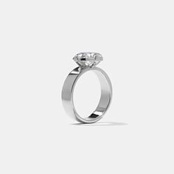 Reid Round in 14k White Gold – view 5 thumbnail