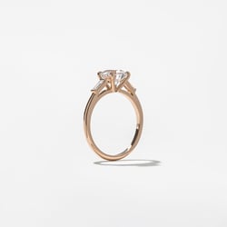 Eve Oval in 14k Rose Gold – view 5 thumbnail