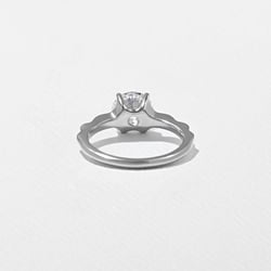 Sloan Round in 18k White Gold – view 4 thumbnail