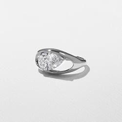 Monroe Pear in 14k White Gold – view 2 thumbnail