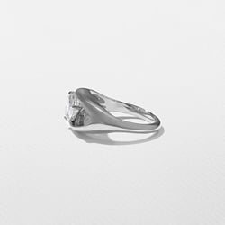 Monroe Pear in 14k White Gold – view 3 thumbnail